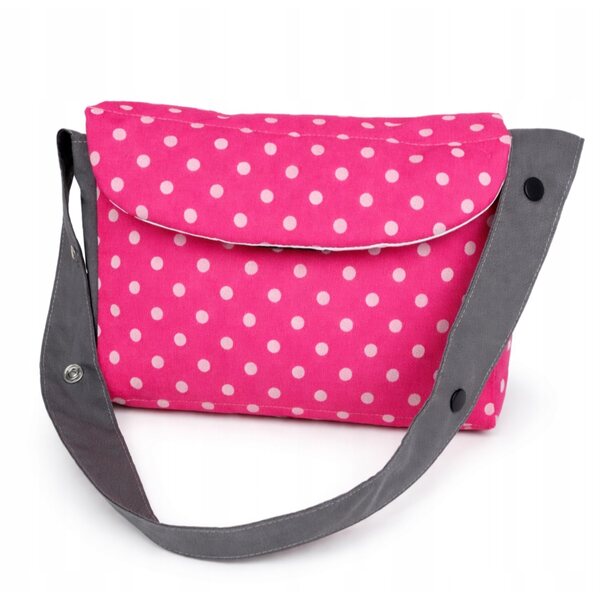 Carrello Profondo per Bambole Adbor Lily con Borsa e Cestino - 100% Made in Poland