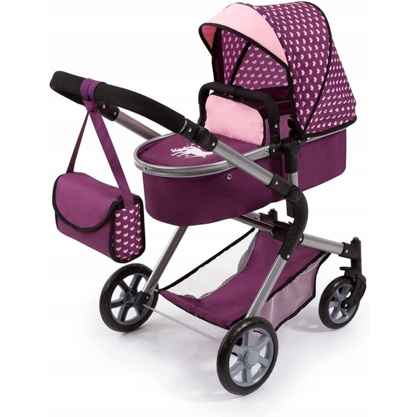 Bayer Design City Neo verstellbarer und multifunktionaler Puppenwagen