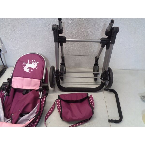 Bayer Design City Neo verstellbarer und multifunktionaler Puppenwagen