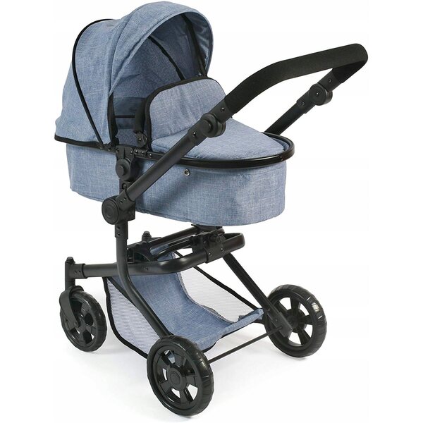 Kombi Mika 2 in 1 Puppenwagen mit Babywanne und Gehfunktion