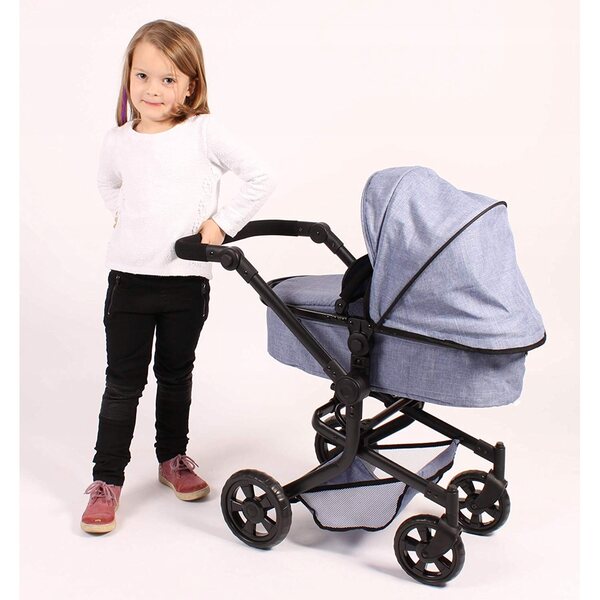 Kombi Mika 2 in 1 Puppenwagen mit Babywanne und Gehfunktion