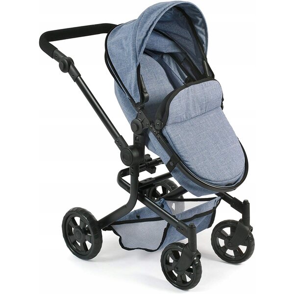Kombi Mika 2 in 1 Puppenwagen mit Babywanne und Gehfunktion