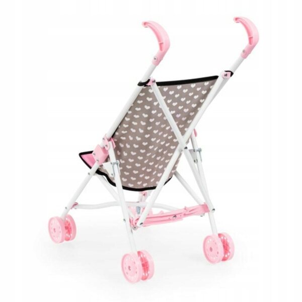 Leichter und langlebiger schwarzer Bayer Buggy-Puppenkinderwagen mit Herzen