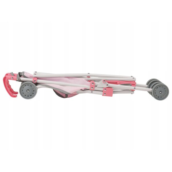 Zusammenklappbarer Playtive Puppenwagen aus Metall, Kunststoff und Stoff