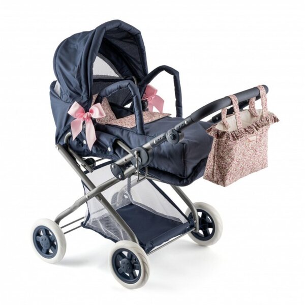 3 in 1 Kinderwagen für Puppen bis 46 cm Martina ASI elegant und funktional