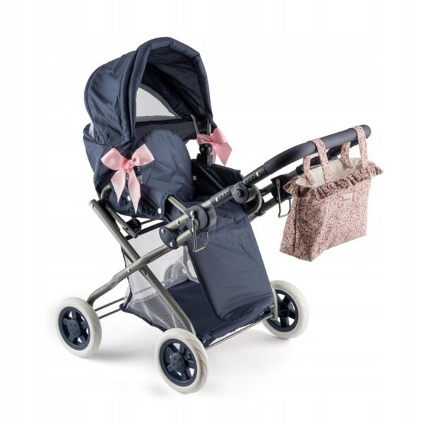 3 in 1 Kinderwagen für Puppen bis 46 cm Martina ASI elegant und funktional