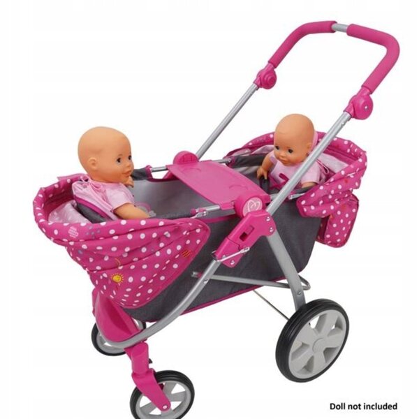 Passeggino per bambole 2 in 1 Five O Nine Crew Puntík regolabile e pieghevole