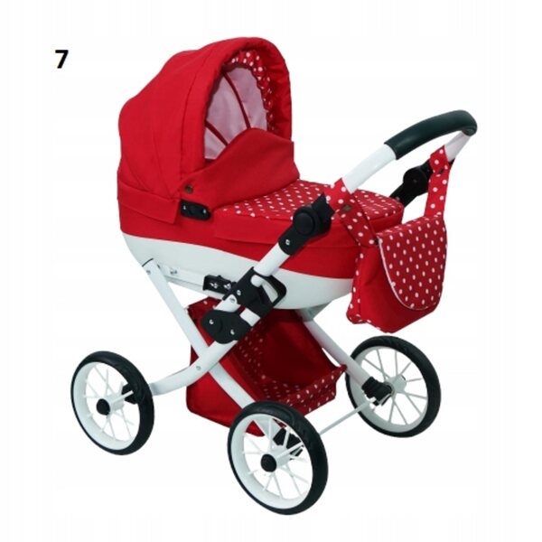 Ein tiefer, leichter, faltbarer und funktioneller Puppenwagen, perfekt für Kinder ab 2 Jahren