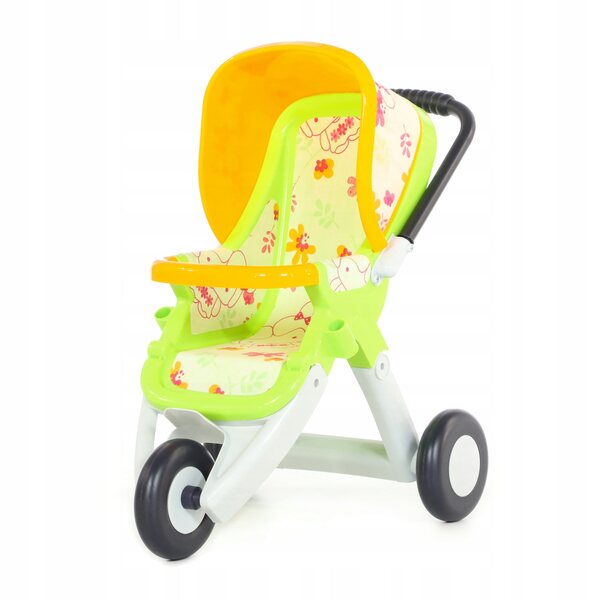 Passeggino per bambole 3 ruote Polesie per bambini da 1 anno in plastica