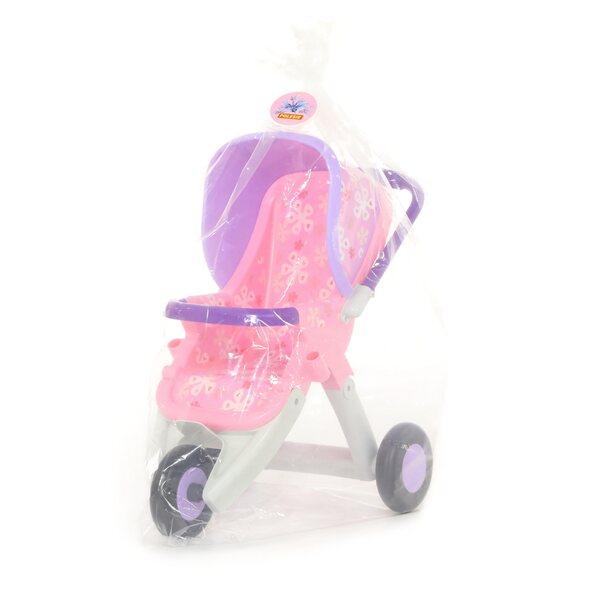Passeggino per bambole 3 ruote Polesie per bambini da 1 anno in plastica