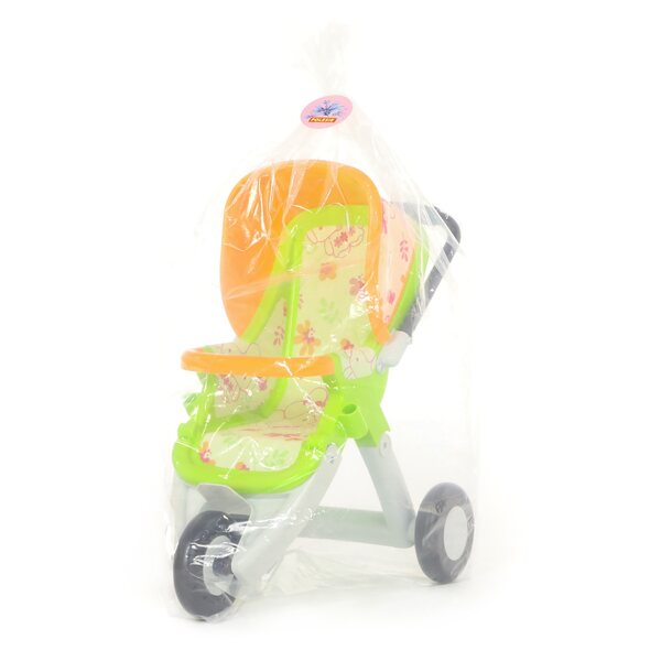 Passeggino per bambole 3 ruote Polesie per bambini da 1 anno in plastica