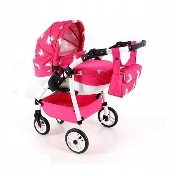 Adbor Lily Sport LS-23 Puppenwagen mit kostenloser Bettwäsche, polnisches Produkt