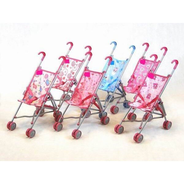 Leichter und faltbarer Adar Puppenwagen mit Sicherheitsschloss 46x47x27 cm