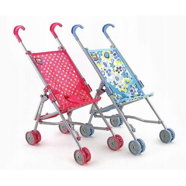 Leichter und faltbarer Adar Puppenwagen mit Sicherheitsschloss 46x47x27 cm