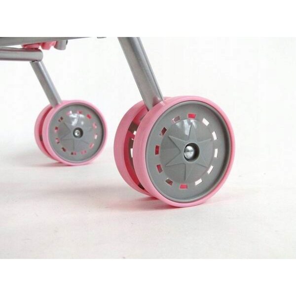 Leichter und faltbarer Adar Puppenwagen mit Sicherheitsschloss 46x47x27 cm