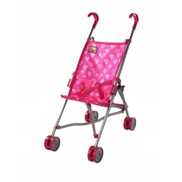 Leichter und faltbarer Adar Puppenwagen mit Sicherheitsschloss 46x47x27 cm