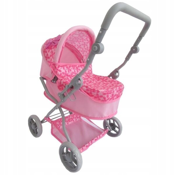 Eurobaby 9680 m1911 Puppenwagen – solide Struktur und verstellbarer Griff