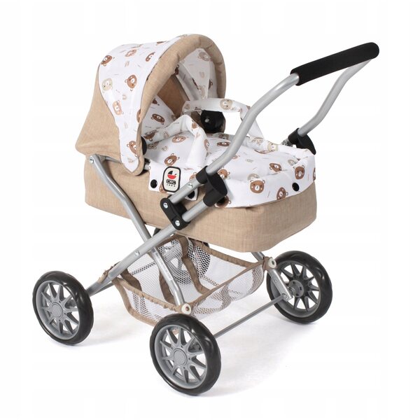 Bayer Chic 2000 Smarty Puppenwagen beige für Kinder ab 2 Jahren