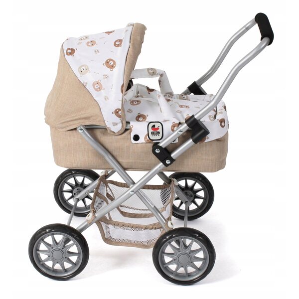 Bayer Chic 2000 Smarty Puppenwagen beige für Kinder ab 2 Jahren