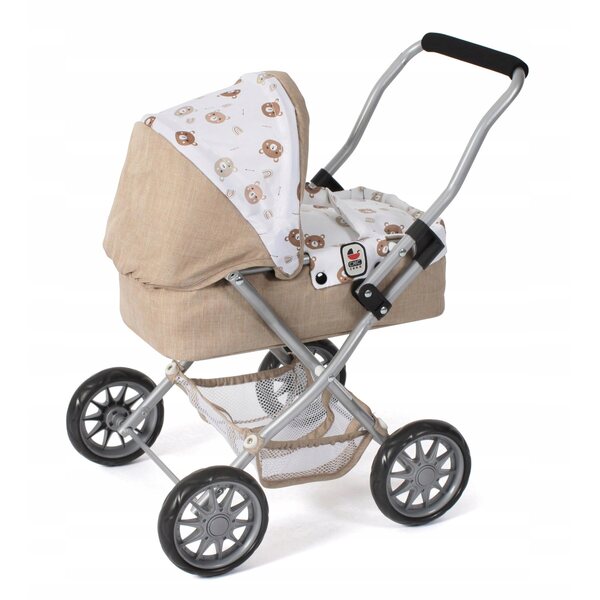 Bayer Chic 2000 Smarty Puppenwagen beige für Kinder ab 2 Jahren