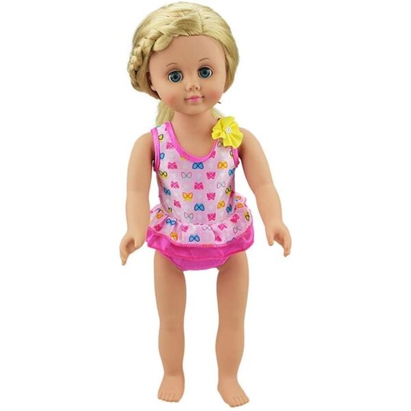 Costume da bagno casual per bambola da 46 cm - Accessorio abito per bambole americane