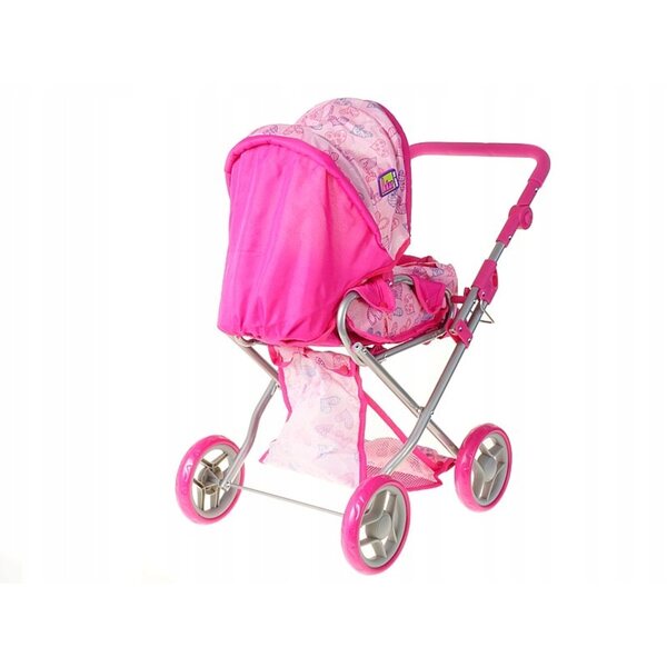 Deep Pink Adar Puppenwagen mit Herzen – Kreativspiele für Kinder ab 6 Jahren