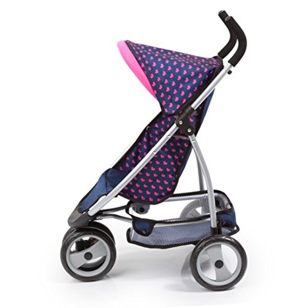 BAYER Jogger Sport Mega Set: Kinderwagen und Zubehör für Puppen bis 46 cm