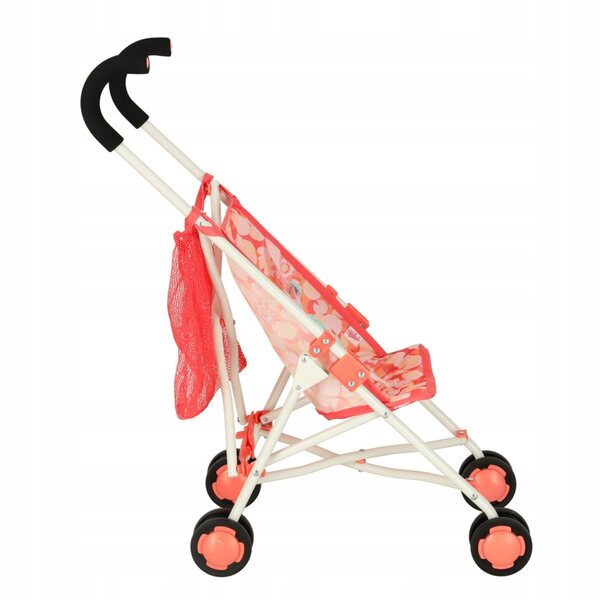 Annabell faltbarer Puppenwagen mit Tasche und verstellbarem Griff in Rosa