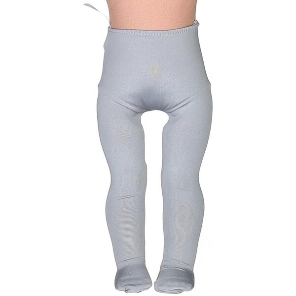 Graue Leggings für 46-cm-Puppen – sichere und bequeme Freizeithose
