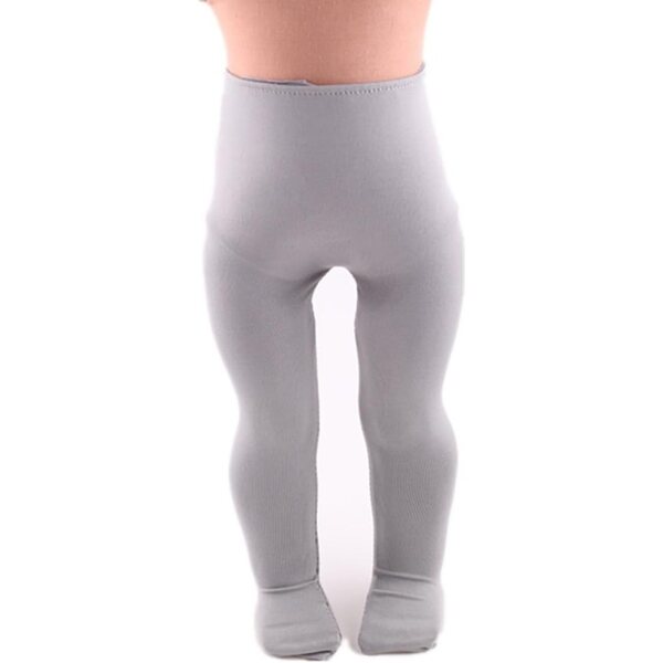 Leggings grigi per bambole da 46 cm – Pantaloni casual sicuri e comodi