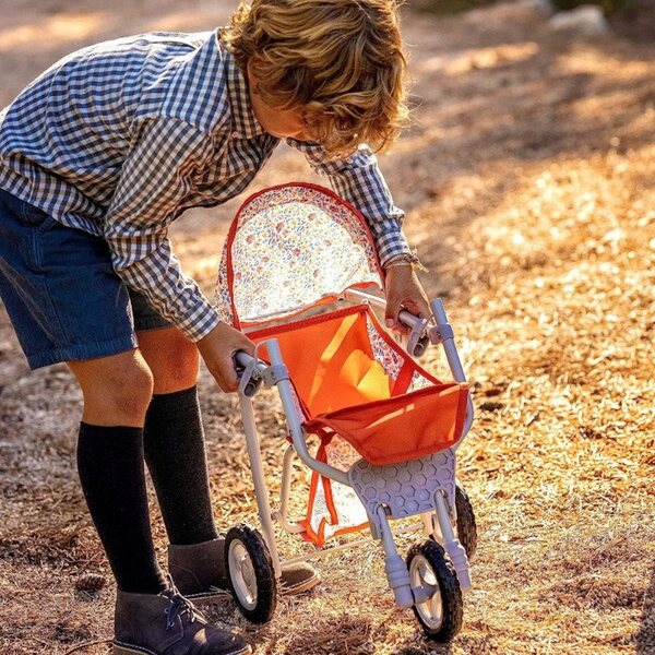 Berenguer 81490 - Wózek dla lalek do 45 cm Nature Jogger, dla dzieci 3+