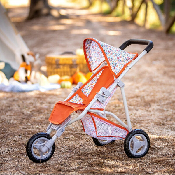 Berenguer 81490 - Wózek dla lalek do 45 cm Nature Jogger, dla dzieci 3+