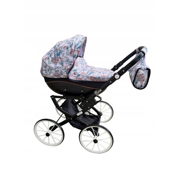 KacBru Deep Doll Kinderwagen, limitierte Version: Ein solider Retro-Kinderwagen für Kinder