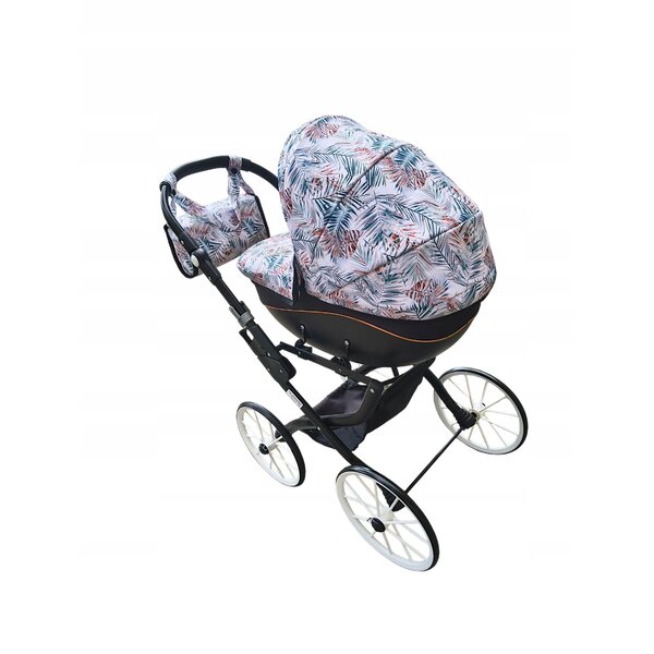 KacBru Deep Doll Kinderwagen, limitierte Version: Ein solider Retro-Kinderwagen für Kinder