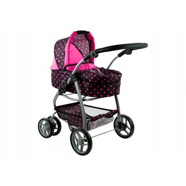 Jokomisiada 2-in-1-Puppenwagen-Set für Puppen ab 4 Jahren