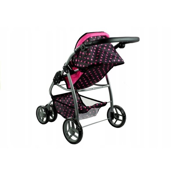 Jokomisiada 2-in-1-Puppenwagen-Set für Puppen ab 4 Jahren