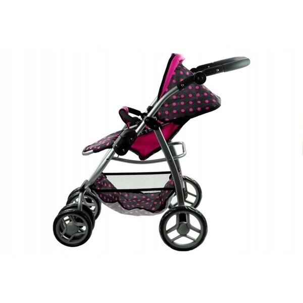 Jokomisiada 2-in-1-Puppenwagen-Set für Puppen ab 4 Jahren