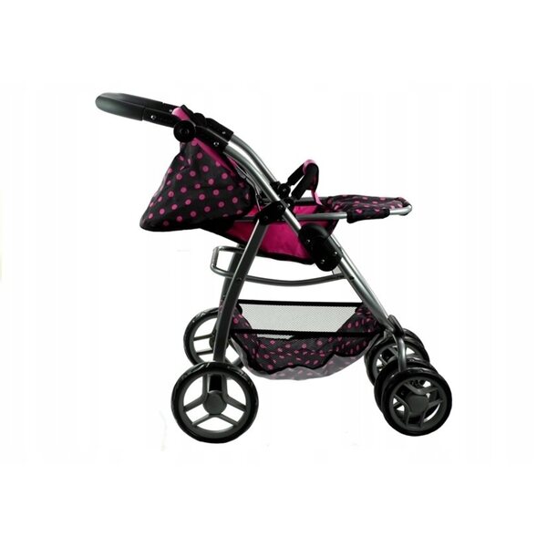 Jokomisiada 2-in-1-Puppenwagen-Set für Puppen ab 4 Jahren