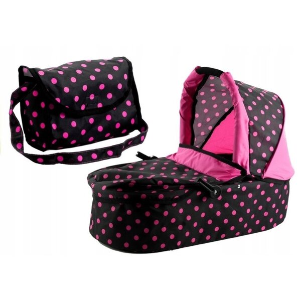 Jokomisiada 2-in-1-Puppenwagen-Set für Puppen ab 4 Jahren