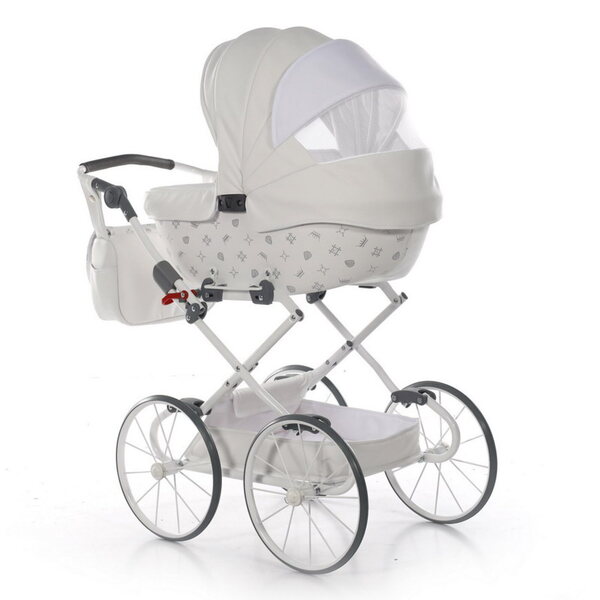 Tako Imperial Mini Classic Puppenwagen aus Öko-Leder für Mädchen ab 3 Jahren