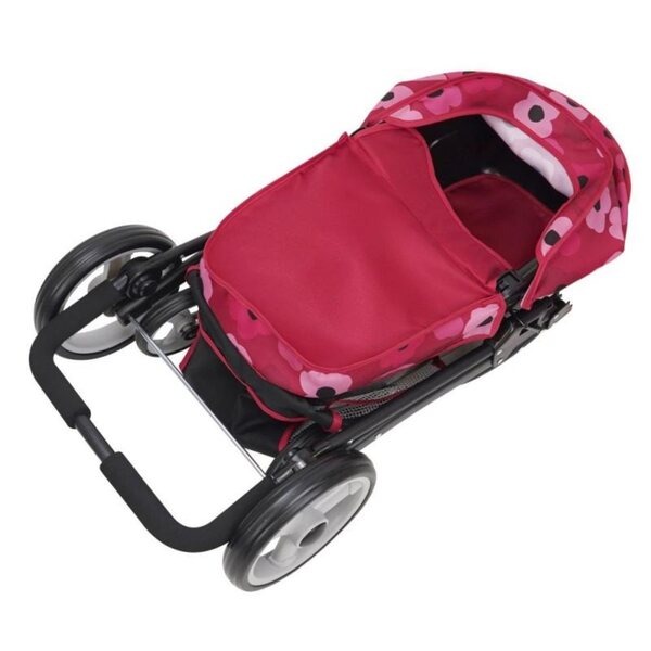 Wózek dla lalek Five O Nine Crew 2w1 - Bella Poppy Red