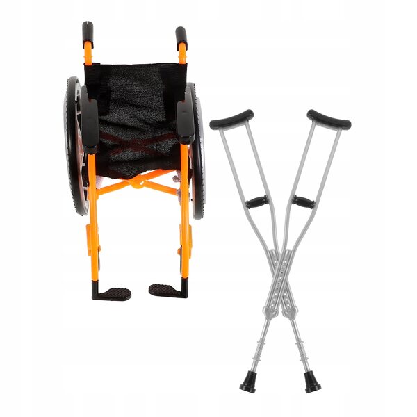 Mini passeggino pieghevole per bambole con dettagli realistici e accessori