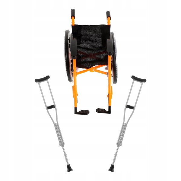 Mini passeggino pieghevole per bambole con dettagli realistici e accessori
