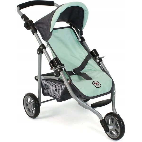 Bayer Chic Jogging Lola tricolor Puppenwagen verstellbar 33-62 cm