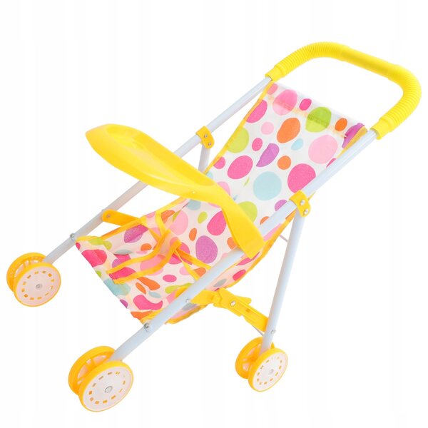 Leggero passeggino per bambole, gioco realistico e decorazione per bambini