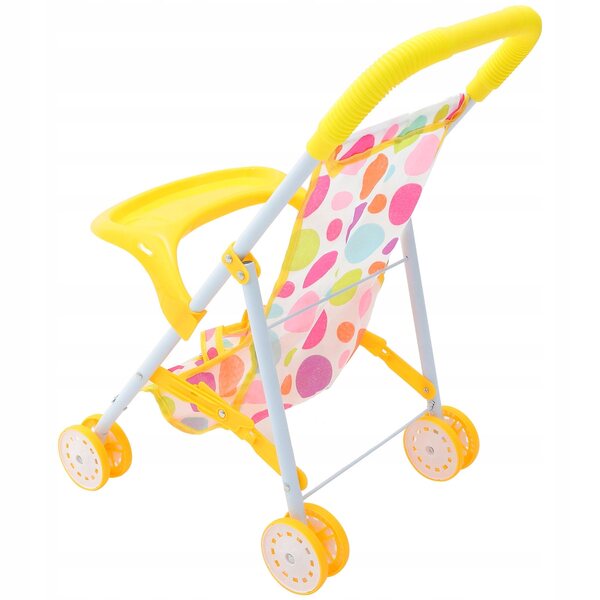 Leggero passeggino per bambole, gioco realistico e decorazione per bambini