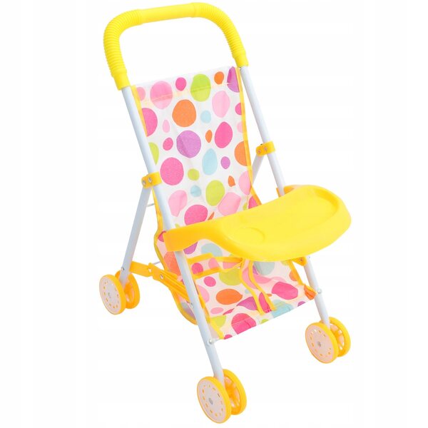 Leggero passeggino per bambole, gioco realistico e decorazione per bambini