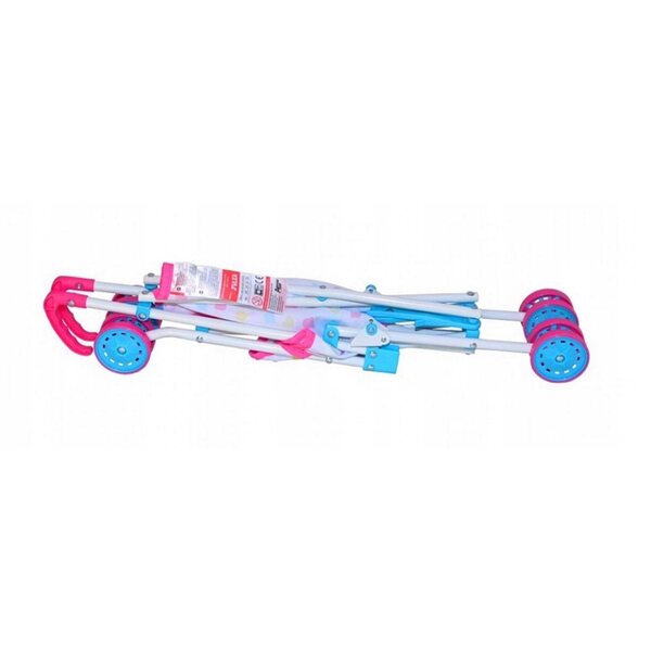 Magical Candy Puppenwagen, leicht, faltbar, Metall 3+