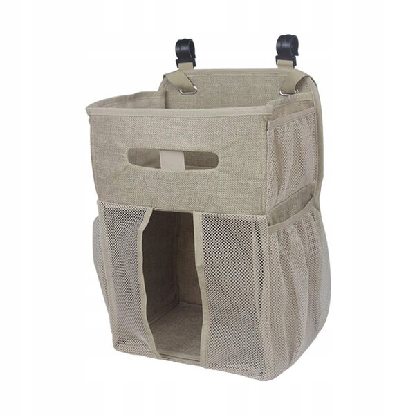 Babywindel-Wandorganizer mit Taschen und platzsparendem Khaki