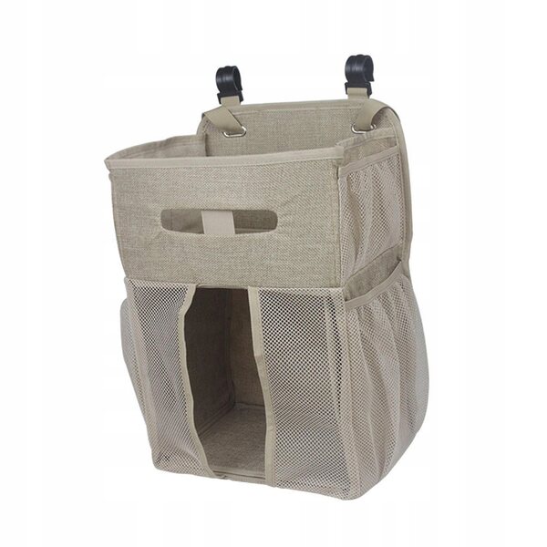 Babywindel-Wandorganizer mit Taschen und platzsparendem Khaki
